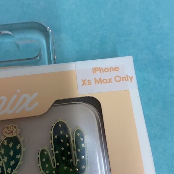Sonix Apple iPhone XS MAX Clear Coat Prickly Pear Phone Case D6 - Picture 5 of 5